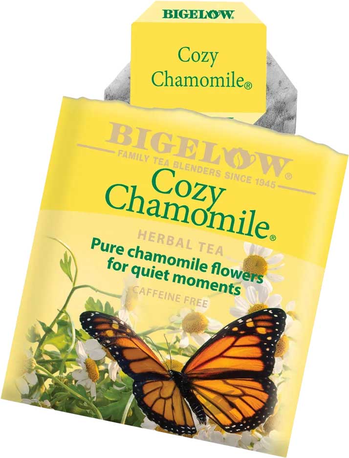 Bigelow Cozy Chamomile Tea, Herbal Tea Bag