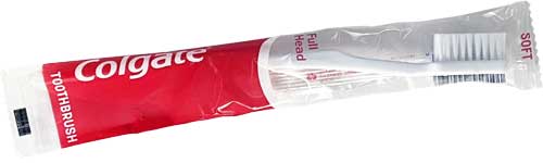 colgate soft bristle toothbrush front