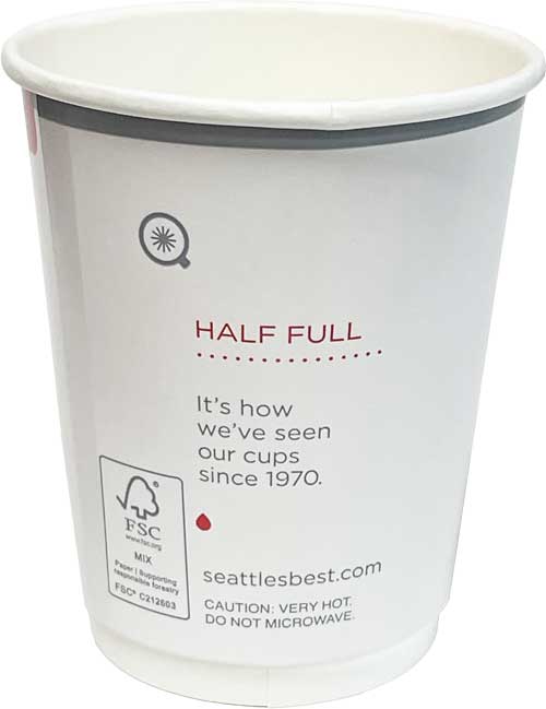 Seattles Best Cup Back