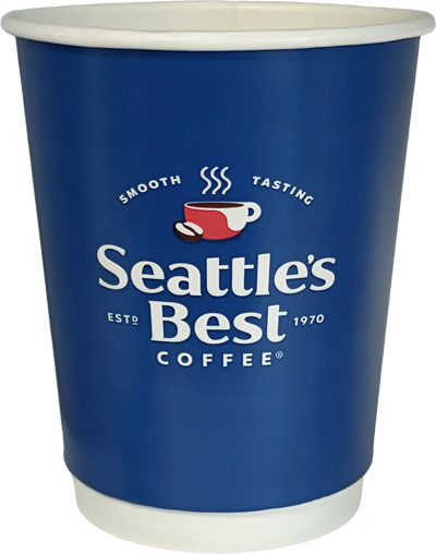 seattles best coffee paper cup front
