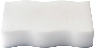 cleaning eraser sponge flat