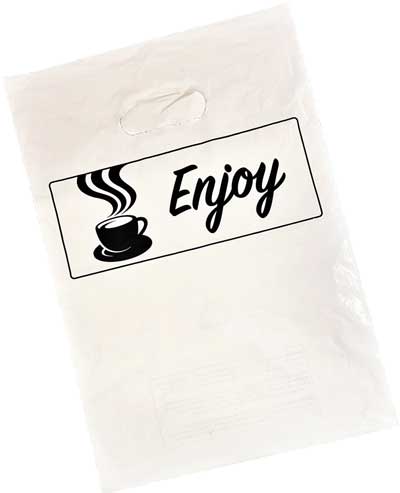 disposable beverage door bag