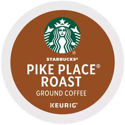 Starbucks Pike Place K Cup Lid