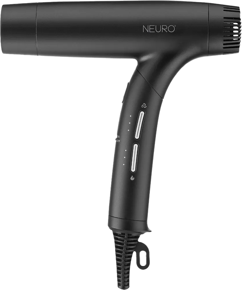 neuro dry+ folding hair dryer in black