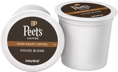 Peet’s Coffee Dark Roast House Blend K-Cups