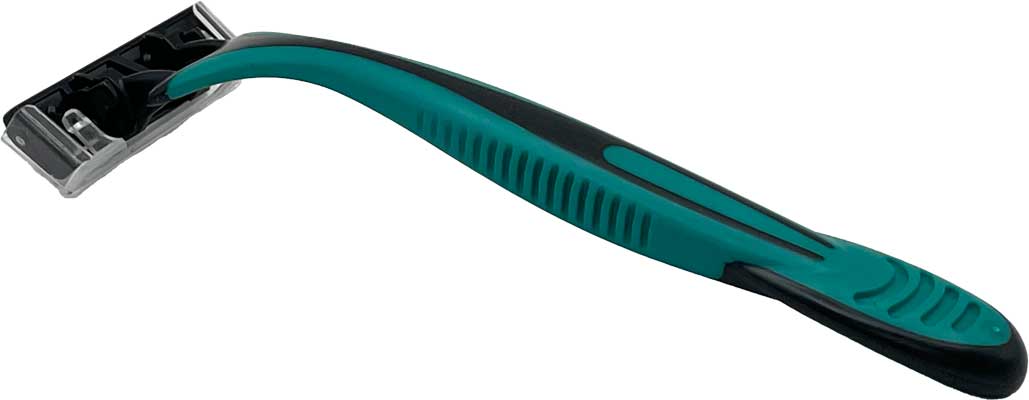 Men’s Triple Blade Disposable Razor Side