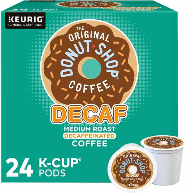 The Original Donut Shop® Decaf Coffee Pod Box