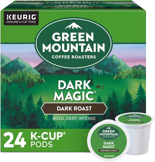 Green Mountain Dark Magic Coffee Pod Box