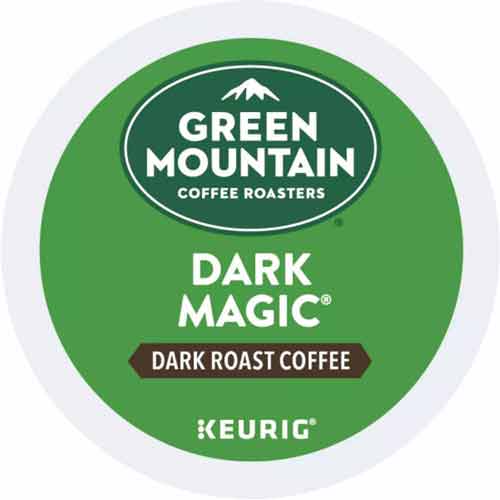 Green Mountain Dark Magic Coffee Pod lid