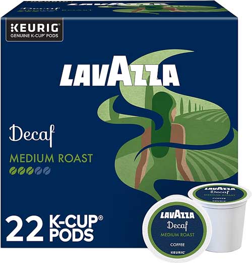 LavAzza Decaf Coffee Pod Box