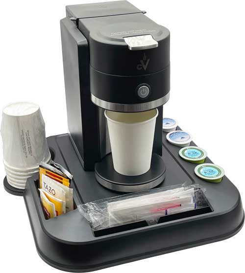 K-cup Brew Station and Condiment Organizer, 13” x 16” Items