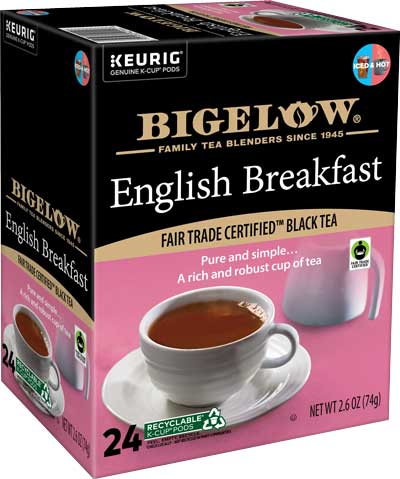 Bigelow English Breakfast Tea K-Cup Box