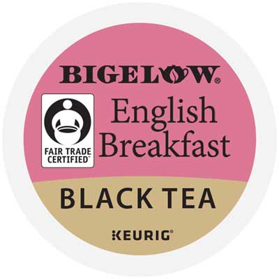 Bigelow English Breakfast Tea K-Cup Lid