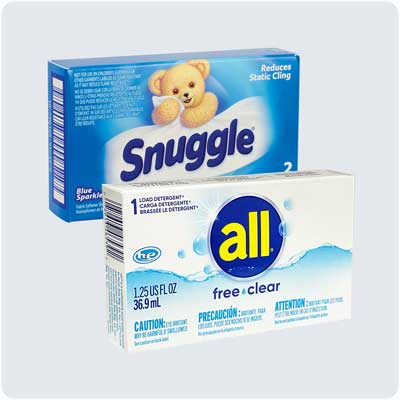 Laundry Detergent & Fabric Softener